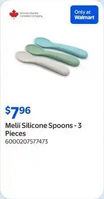 Walmart Melii Silicone Spoons - 3 Pieces offer