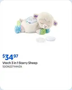 Walmart Vtech 3 in 1 Starry Sheep offer