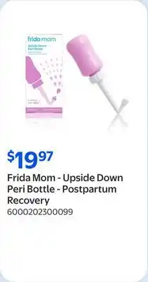 Walmart Frida Mom - Upside Down Peri Bottle - Postpartum Recovery offer