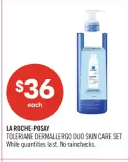 Shoppers Drug Mart LA ROCHE-POSAY TOLERIANE DERMALLERGO DUO SKIN CARE SET offer