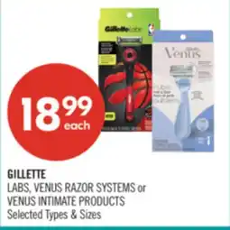 Shoppers Drug Mart GILLETTE LABS, VENUS RAZOR SYSTEMS or VENUS INTIMATE PRODUCTS offer