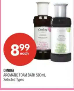 Shoppers Drug Mart OMBRA AROMATIC FOAM BATH offer
