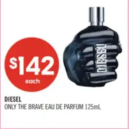 Shoppers Drug Mart DIESEL ONLY THE BRAVE EAU DE PARFUM offer