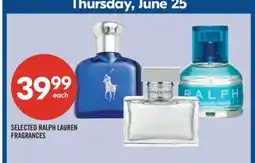 Shoppers Drug Mart SELECTED RALPH LAUREN FRAGRANCES offer