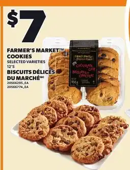 Independent City Market FARMER'S MARKET COOKIES, 12'S offer