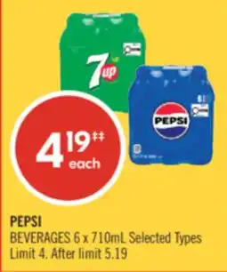 Shoppers Drug Mart PEPSI BEVERAGES offer