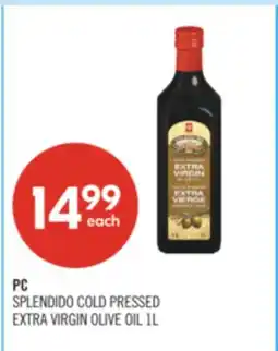 Shoppers Drug Mart PC SPLENDIDO COLD PRESSED EXTRA VIRGIN OLIVE OIL offer