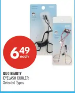 Shoppers Drug Mart QUO BEAUTY EYELASH CURLER offer