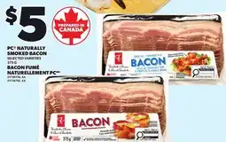 Independent City Market PC NATURALLY SMOKED BACON offer