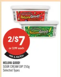 Shoppers Drug Mart HELUVA GOOD! SOUR CREAM offer