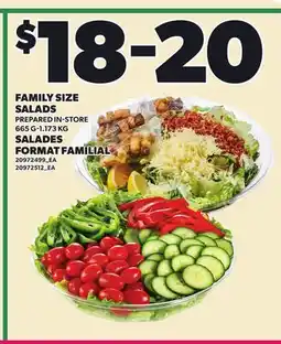 Independent City Market FAMILY SIZE SALADS, 665 G-1.173 KG offer