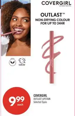 Shoppers Drug Mart COVERGIRL OUTLAST LIPSTAIN offer