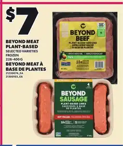Independent City Market BEYOND MEAT PLANT-BASED offer