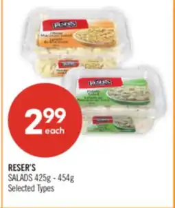 Shoppers Drug Mart RESER'S SALADS offer