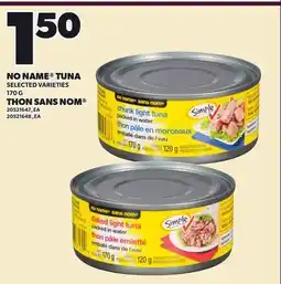 Independent City Market NO NAME TUNA offer