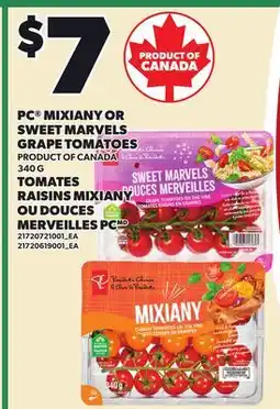 Independent City Market PC MIXIANY OR SWEET MARVELS GRAPE TOMATOES offer