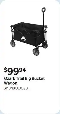 Walmart Ozark Trail Big Bucket Wagon offer
