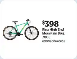 Walmart Rinx High End Mountain Bike, 700C offer