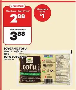 Independent City Market SOYGANIC TOFU offer
