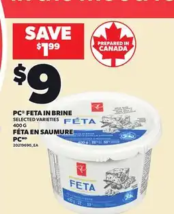 Independent City Market PC FETA IN BRINE offer