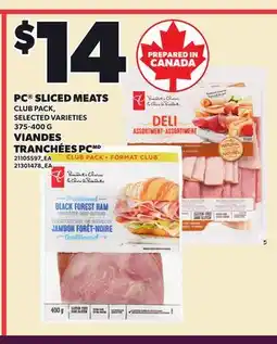Independent City Market PC SLICED MEATS offer