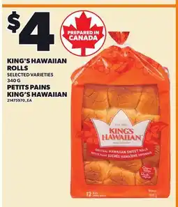 Independent City Market KING'S HAWAIIAN ROLLS offer