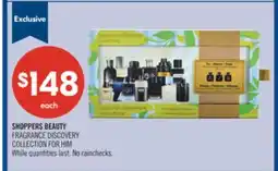 Shoppers Drug Mart SHOPPERS BEAUTY FRAGRANCE DISCOVERY COLLECTION FOR HIM offer
