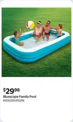 Walmart Bluescape Family Pool offer
