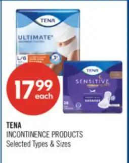 Shoppers Drug Mart TENA INCONTINENCE PRODUCTS offer