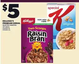 Independent City Market KELLOGG'S PREMIUM CEREAL offer