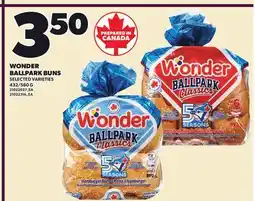 Independent City Market WONDER BALLPARK BUNS, 432/560 G offer
