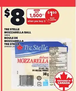 Independent City Market TRE STELLE MOZZARELLA BALL offer