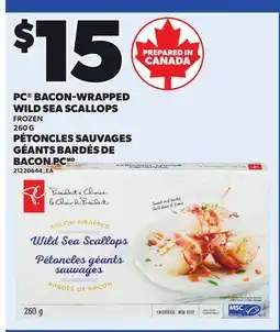 Independent City Market PC BACON-WRAPPED WILD SEA SCALLOPS offer