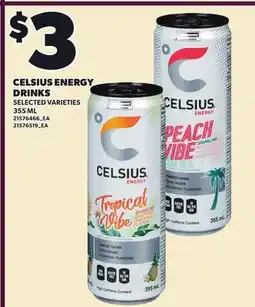 Independent City Market CELSIUS ENERGY DRINKS offer