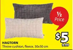 JYSK HAGTORN Throw cushion, fleece, 30x50 cm offer