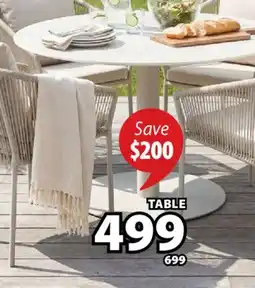 JYSK VAMDRUP Patio dining table offer