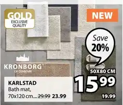 JYSK KARLSTAD Bath mat offer