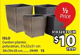 JYSK ISLO Garden planter, polyrattan offer