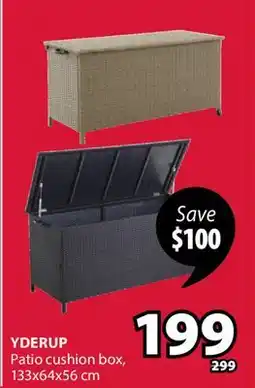JYSK YDERUP Patio cushion box offer