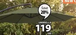 JYSK AARHUS Cantilever umbrella offer