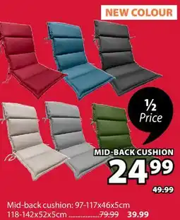 JYSK MID-BACK CUSHION offer