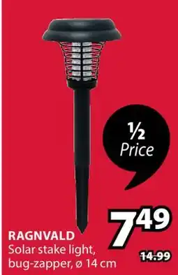 JYSK RAGNVALD Solar stake light offer