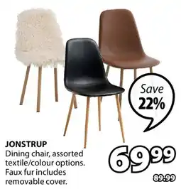 JYSK JONSTRUP Dining chair offer