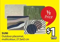 JYSK SUNI Outdoor placemat offer