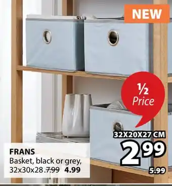 JYSK FRANS Basket offer