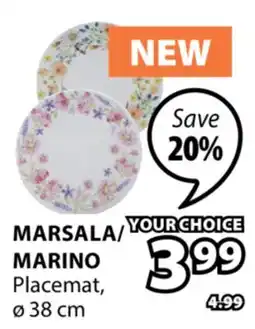 JYSK MARSALA/MARINO Placemat offer