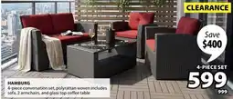 JYSK HAMBURG 4-piece conversation set offer