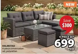 JYSK HALMSTAD 4-piece conversation set offer