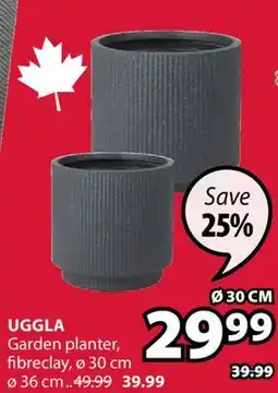 JYSK UGGLA Garden planter offer