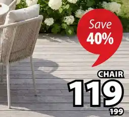 JYSK GILJA Stackable patio chair offer